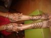 Henna body art tattoo